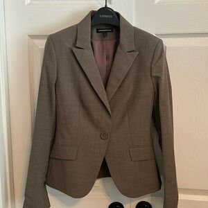 Express Brown Blazer